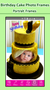 Marcos de pastel de cumpleaños screenshot 3