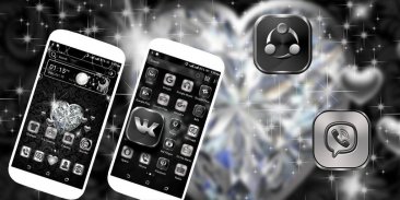 Diamond Heart Launcher Theme screenshot 4