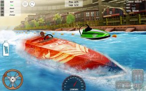ألعاب سباقات القوارب السريعة screenshot 1