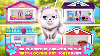 Pet House Decoration Games screenshot 1