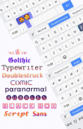 Fonts Aa - Keyboard Fonts Art screenshot 17