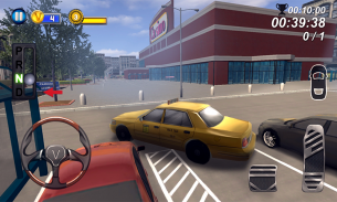 Modern Taxi School Parking 3D screenshot 0