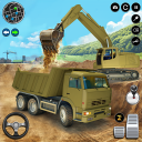 Construction Bulldozer Transport Simulator Icon