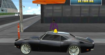 पागल चालक टैक्सी ड्यूटी 3D screenshot 3