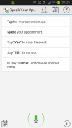 Speak Your Appointment (Trial) screenshot 0