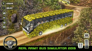 Offroad US Army Bus Transport screenshot 7