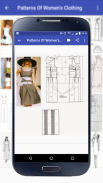 Patterns Of Women's Clothing screenshot 1