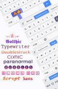 Fonts Aa - Keyboard Fonts Art screenshot 3