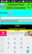 Volume-Flow Units Converter screenshot 2