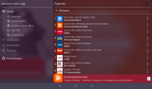 phonostar Radio-App,  Recorder und Podcasts screenshot 10