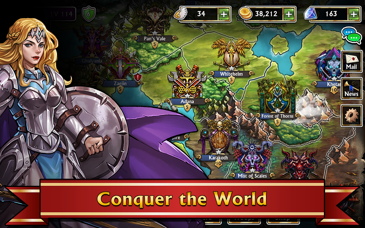 Gems of War - RPG «три в ряд» - Загрузить APK для Android | Aptoide