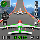 Plane Stunt Racing Plane Games Icon