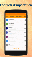 e Contacts: répertoire screenshot 0