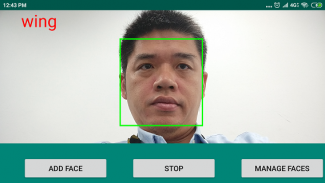 Face recognition logging screenshot 0