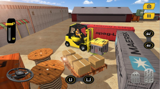 Real Forklift Simulator 2019: Cargo Forklift Games screenshot 0