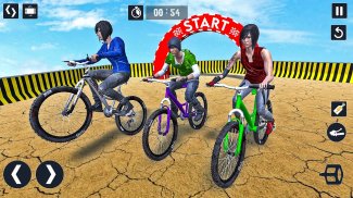 BMX Bicycle Stunt 3D Race Game screenshot 1