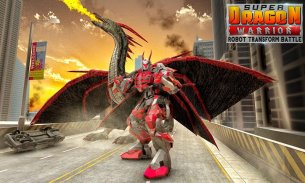 Super Dragon Warrior Robot Transform Battle screenshot 0