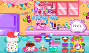 Pastel de cumpleaños arcoíris screenshot 7