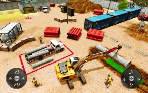 Excavator Training 2020 | Heavy Construction Sim screenshot 3
