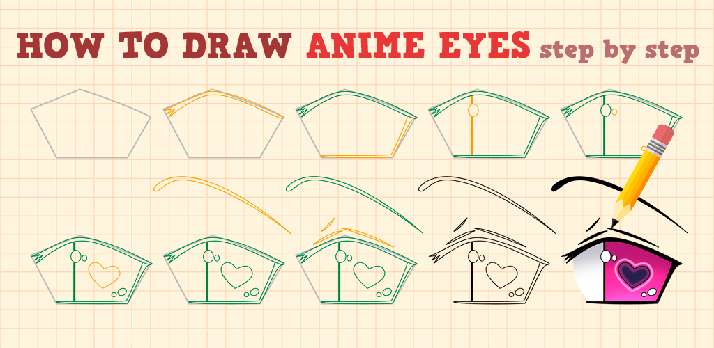 Download do APK de Como desenhar Anime Eye