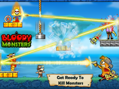 Bloody Monsters: Bouncy Bullet screenshot 0