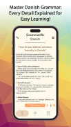 Grammarific: Danish Grammar screenshot 5