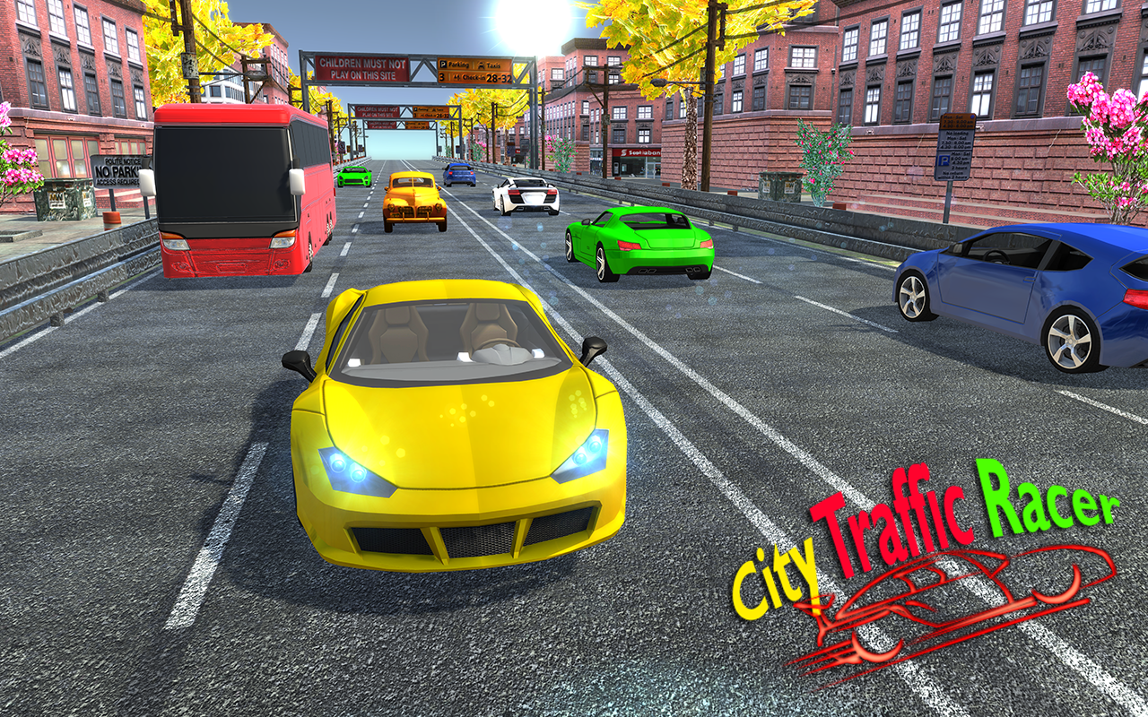 Open World Real Car Driving Racing City: Traffic Driving Car Simulator:  Racing Master - Car Race 3D Games for kids 2, 3, 5, ages 8-12