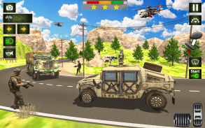 Army truck driving truck games screenshot 1