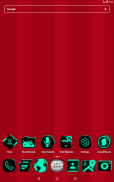 Flat Black and Teal Icon Pack Free screenshot 4