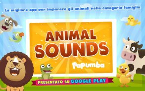 Versi degli Animali - Bambini screenshot 12