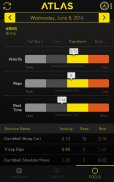 Atlas Workout Tracker screenshot 1
