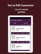 Text To Pdf Converter screenshot 10
