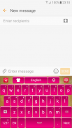 Pink Satin Keyboard screenshot 0