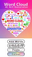 Word Cloud Ai Art Generator screenshot 2