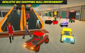 Shopping Mall electric toy car driving car games screenshot 6