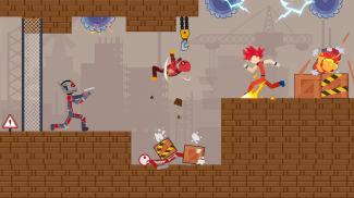 Stick Destruction - Battle of Ragdoll Warriors screenshot 1