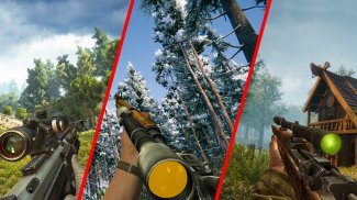Caça cervos sniper jogo caça screenshot 0