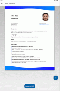 Resume Builder - CV Maker PDF screenshot 1