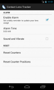 Contact Lens Tracker FREE screenshot 0