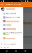 Events Notifier for Calendar screenshot 0