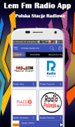 Lem Fm Radio App Poland Radio Stations screenshot 1