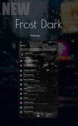 Frost Dark EMUI 5/8 Theme screenshot 3