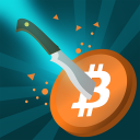 Crypto Slicer: Knife Hit, Play Icon