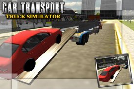 De voiture Transport Truck Sim screenshot 4
