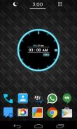 Neon Clock Widget [Free] screenshot 1