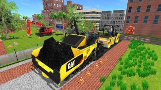 Front Loader Highway Road Construction Builder2020 screenshot 2