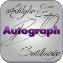 Digital Autograph Maker Icon