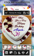Happy Birthday : Cake, Status, Card & Photo Frame screenshot 4