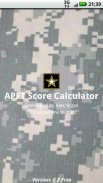 APFT Calculator w/ Score Log screenshot 0