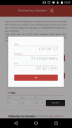 Running Pace Calculator screenshot 1